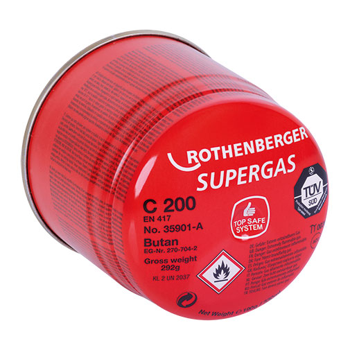 Cartucho gás Super-Ego BTP C-200 PRO Cartucho gás Super-Ego BTP C-200 PRO