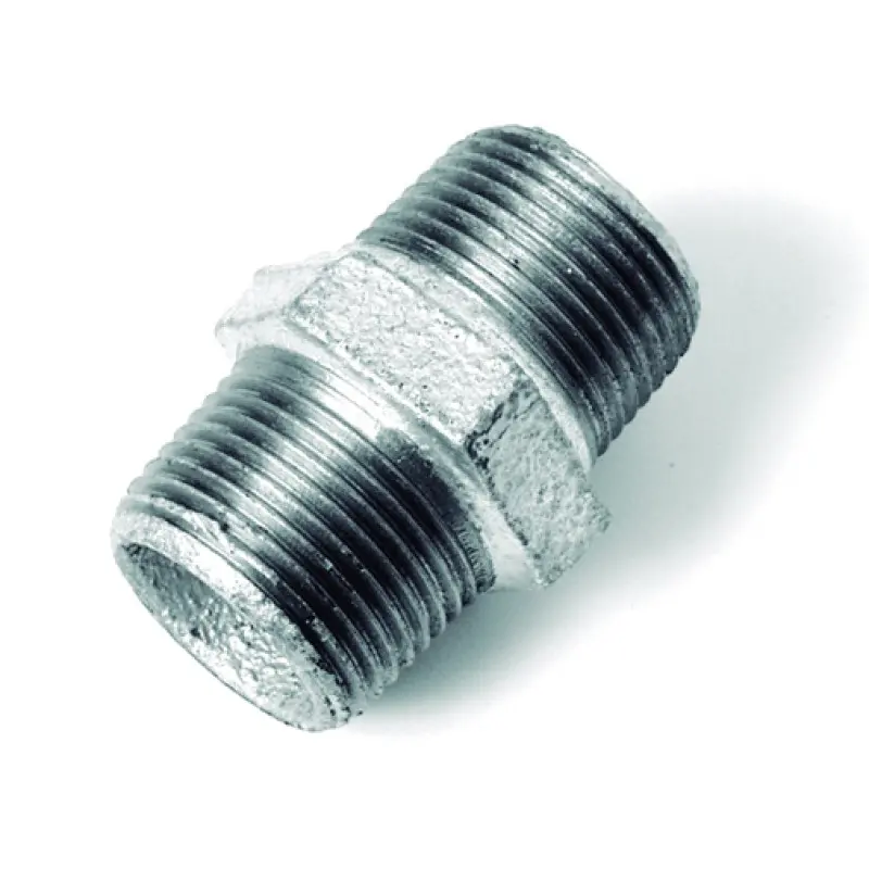 Casquilho duplo galvanizado 2.1/2" Casquilho duplo galvanizado 2.1/2"