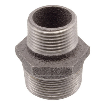 Casquilho duplo redução ferro preto Atusa 1.1/4" x 1"