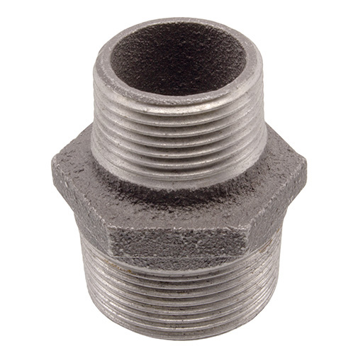 Casquilho duplo redução ferro preto Atusa 2" x 1.1/2" Casquilho duplo redução ferro preto Atusa 2" x 1.1/2"