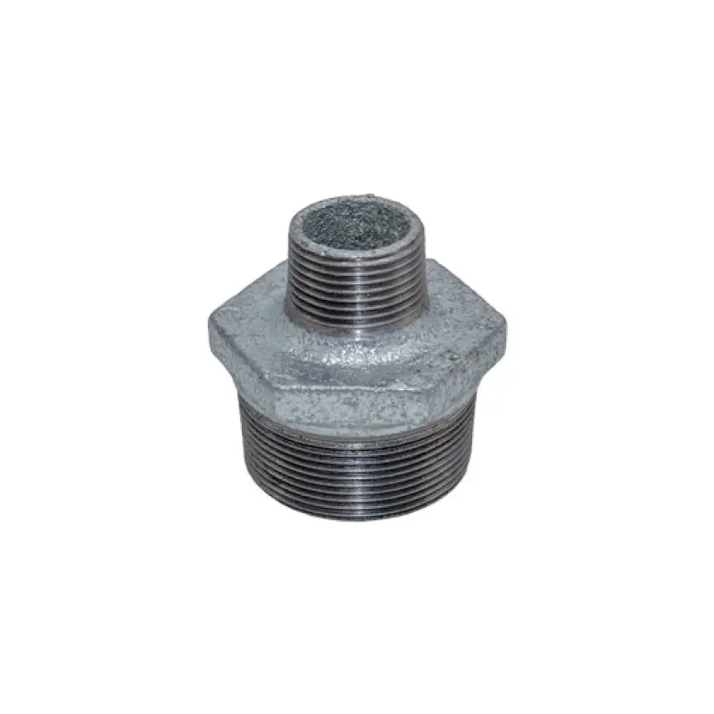 Casquilho duplo redução galvanizado 2" x 1" Casquilho duplo redução galvanizado 2" x 1"