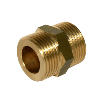 Casquilho duplo sede plana 1/2" M x 1/2" M