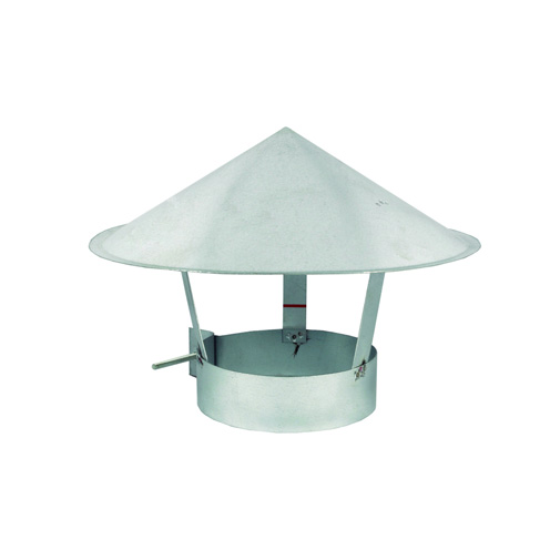 Chapéu chinês aço galvanizado 125 mm Chapéu chinês aço galvanizado 125 mm