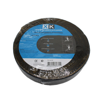 Cinta isolamento XK 50 mm x 15 m preta