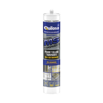 Cola e veda Quilosa Sintex MS 280 ml transparente Cola e veda Quilosa Sintex MS 280 ml transparente