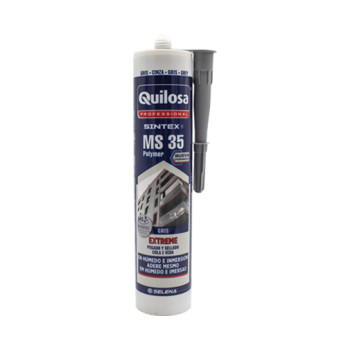 Cola e veda Quilosa Sintex MS-35 300 ml cinza Cola e veda Quilosa Sintex MS-35 300 ml cinza