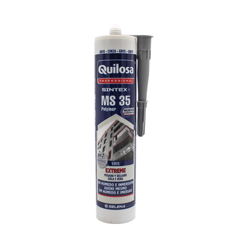 Cola e veda Quilosa Sintex MS-35 300 ml cinza Cola e veda Quilosa Sintex MS-35 300 ml cinza