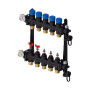Coletor Uponor Vario M 7 saídas com caudalímetro
