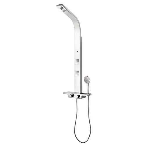 Coluna hidromassagem Slim inox Coluna hidromassagem Slim inox