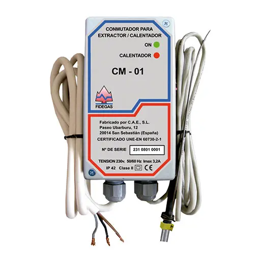 Comutador eletrónico Fidegas CM-01