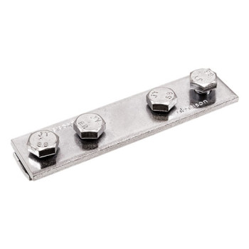 Conector galvanizado Akatherm 30 x 30 x 200 mm para tubo Rail U