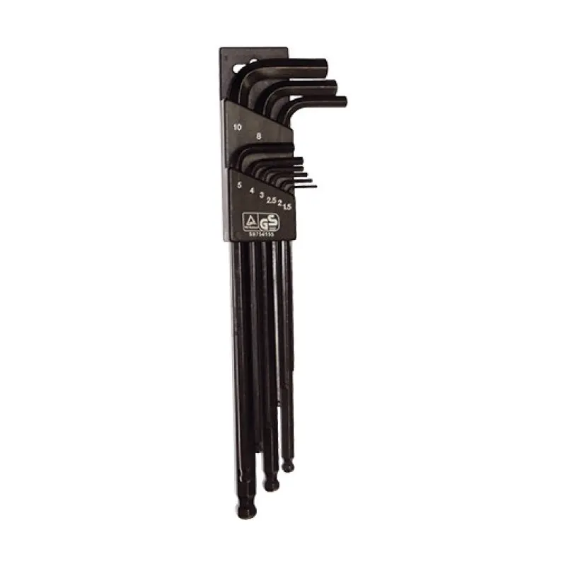 Conjunto Super-Ego com 9 chaves Allen 1,5-10 mm largas