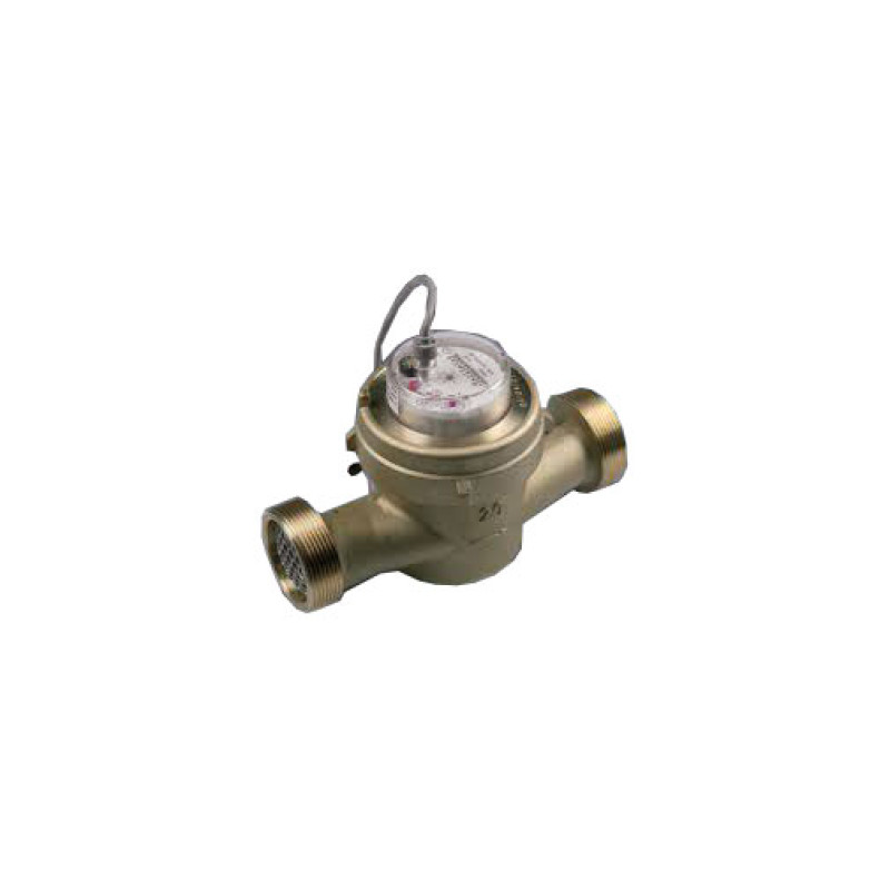 Contador 1 impulso/l Seko TH1 3/4" para água fria/água quente Contador 1 impulso/l Seko TH1 3/4" para água fria/água quente