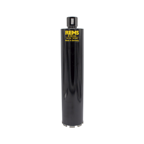 Coroa perfuradora diamante universal Rems 102 mm para máquina Picus Coroa perfuradora diamante universal Rems 102 mm para máquina Picus