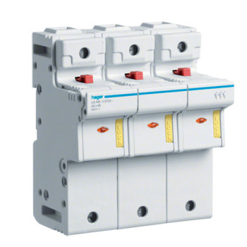 Corta-circuitos seccionador Hager 3P 125 A 6M