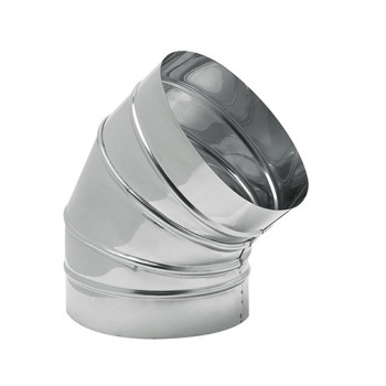 Curva 45º spiro 150 mm