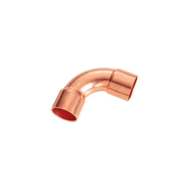 Curva 90º cobre Hecapo 1" F para refrigeração