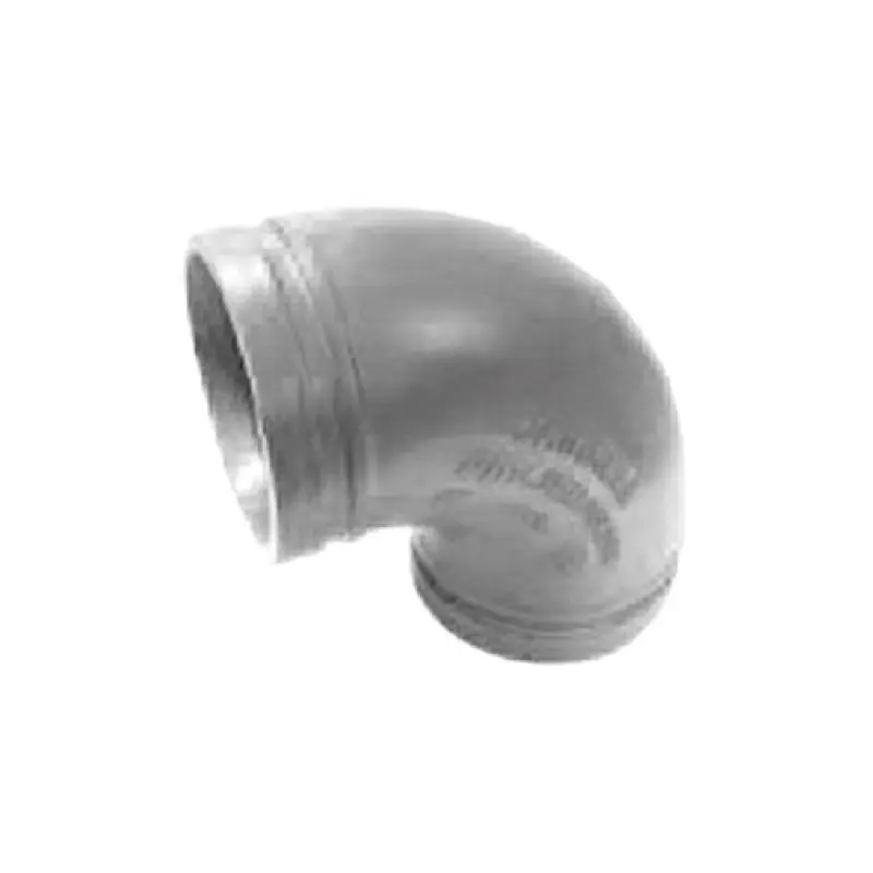 Curva 90º ranhurada Atusa 1.1/2" Curva 90º ranhurada Atusa 1.1/2"