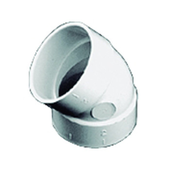 Curva KI 45º 50 mm FF branca