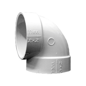 Curva KI 90º 50 mm FF branca