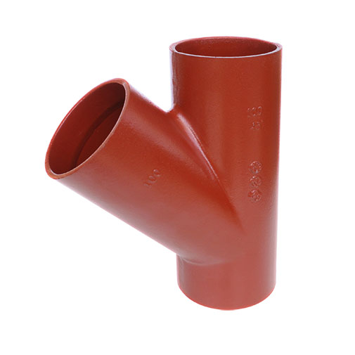 Derivação 45º ferro fundido Preis 80 x 50 mm Derivação 45º ferro fundido Preis 80 x 50 mm