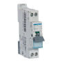 Disjuntor Hager MJT706 1P+N 6 A 1M com curva 4,5/6 kA