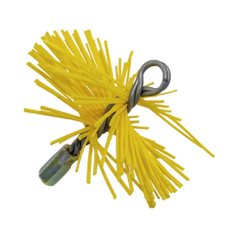 Escova limpa chaminés nylon 150 mm Escova limpa chaminés nylon 150 mm
