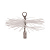 Escova limpa chaminés nylon profissional 150 mm