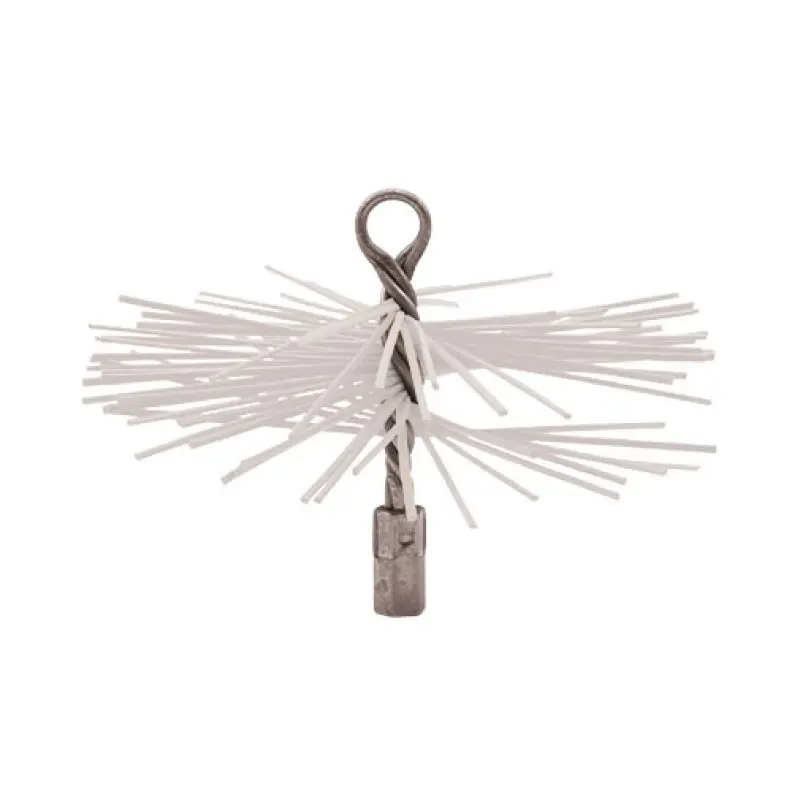 Escova limpa chaminés nylon profissional 150 mm Escova limpa chaminés nylon profissional 150 mm