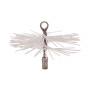 Escova limpa chaminés nylon profissional 150 mm