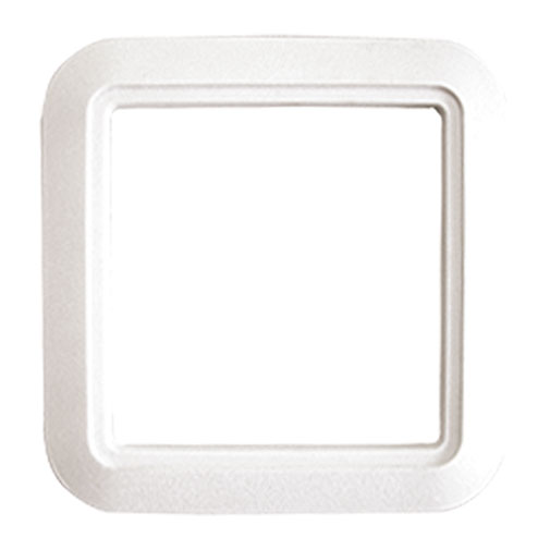 Espelho exterior CVTech branco para tomada Europa Espelho exterior CVTech branco para tomada Europa
