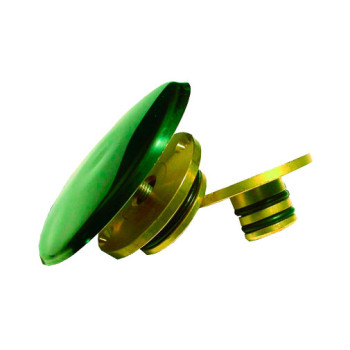 Espelho inox para tampão com pater