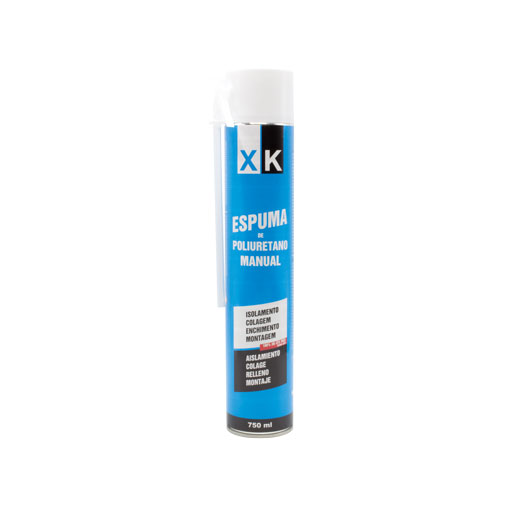Espuma poliuretano manual XK 750 ml Espuma poliuretano manual XK 750 ml
