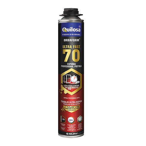 Espuma Quilosa Ultra Fast 750 ml para pistola Espuma Quilosa Ultra Fast 750 ml para pistola