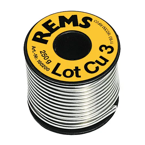 Estanho Rems Lot Cu 3 para soldadura branda