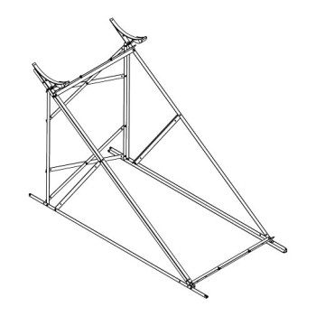 Estrutura aço galvanizado 1 painel AP 2000 Estrutura aço galvanizado 1 painel AP 2000