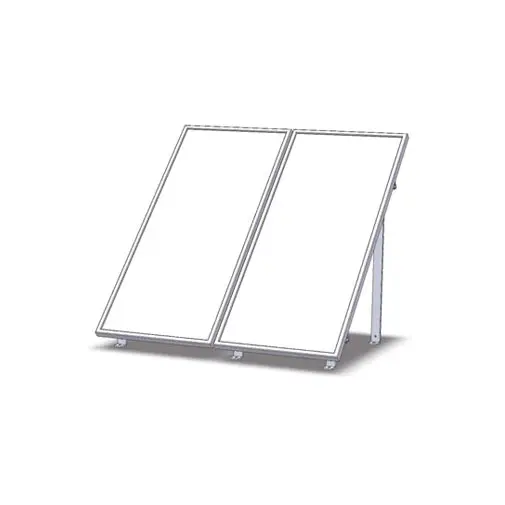 Estrutura aço galvanizado 1 painel AP 2000 horizontal Estrutura aço galvanizado 1 painel AP 2000 horizontal