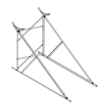 Estrutura aço galvanizado 1 painel Atlantis CuS 2600 Estrutura aço galvanizado 1 painel Atlantis CuS 2600