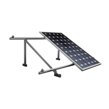 Estrutura alumínio 1 painel fotovoltaico triângulo 2200 Estrutura alumínio 1 painel fotovoltaico triângulo 2200