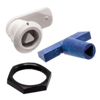 Fechadura TEV KFT para caixa KVCD/KVOT