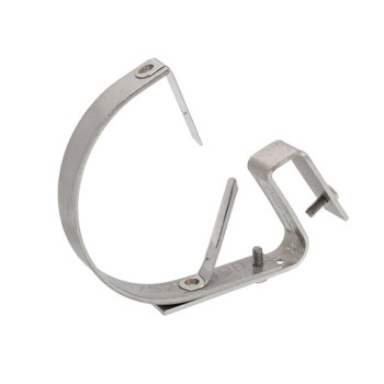 Ferro suporte inox para caleira/telha