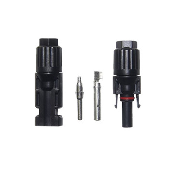 Fichas MC4 fotovoltaico (fêmea e macho) Fichas MC4 fotovoltaico (fêmea e macho)