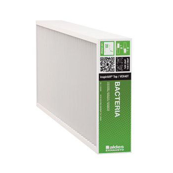 Filtro bactérias e pó Aldes VMC InspirAIR Top/VEX40T Filtro bactérias e pó Aldes VMC InspirAIR Top/VEX40T