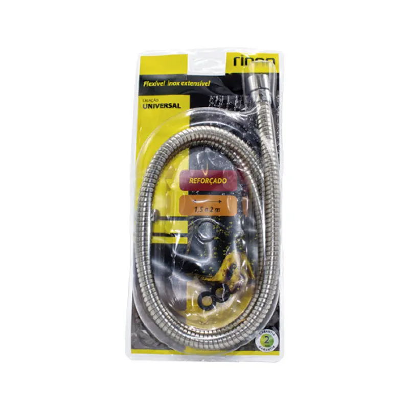 Flexível extensível inox Rinno 1,50-2,00 m Flexível extensível inox Rinno 1,50-2,00 m