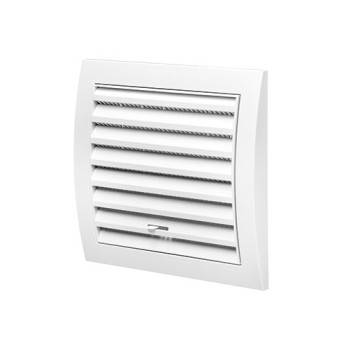 Grelha Design N12R 190 x 190 mm branca com inspeção