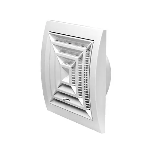 Grelha Design ND10GR 150 x 150 x 100 mm branca com registo
