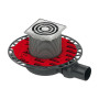 Grelha duche Tece TECEdrainpoint S 100 x 100 mm