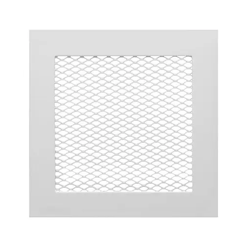 Grelha Eco 120 x 120 mm branca com aro Grelha Eco 120 x 120 mm branca com aro