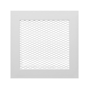 Grelha Eco 300 x 150 mm branca com aro