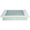 Grelha Eco 350 x 350 mm branca com aro